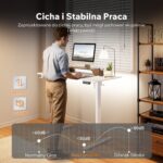 Геймерський стіл SENSE7 Nojo LIGHT 120 см x 60 см ( White ) - Зображення 7