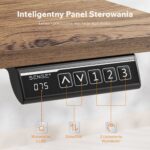 Геймерський стіл SENSE7 Nojo LIGHT 140 см x 70 см ( Wenge) - Зображення 5