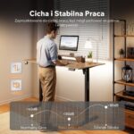 Геймерський стіл SENSE7 Nojo LIGHT 140 см x 70 см ( Wenge) - Зображення 7