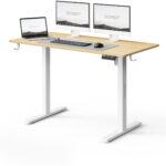 Геймерський стіл SENSE7 Nojo LIGHT 120 см x 60 см ( White , pine)