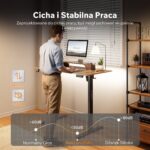 Геймерський стіл SENSE7 Nojo LIGHT 120 см x 60 см ( Wenge) - Зображення 7