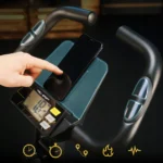 Магнітний складаний велотренажер Trex Sport Xbike BRIZ TX-340XB сірого кольору - Зображення 3