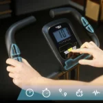 Магнітний складаний велотренажер Trex Sport Xbike PYRO TX-360XB чорного кольору - Зображення 7