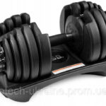 Регульована гантель з покриттям/гумою SPORT BLAST HR 24 1x 24 кг