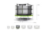 Батут садовий Zipro Jump Pro з Внутрішньою Сіткою 10FT (312 см) - Зображення 8