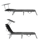 Сірий сталевий шезлонг Linder Exclusiv GM4000DG - Зображення 3