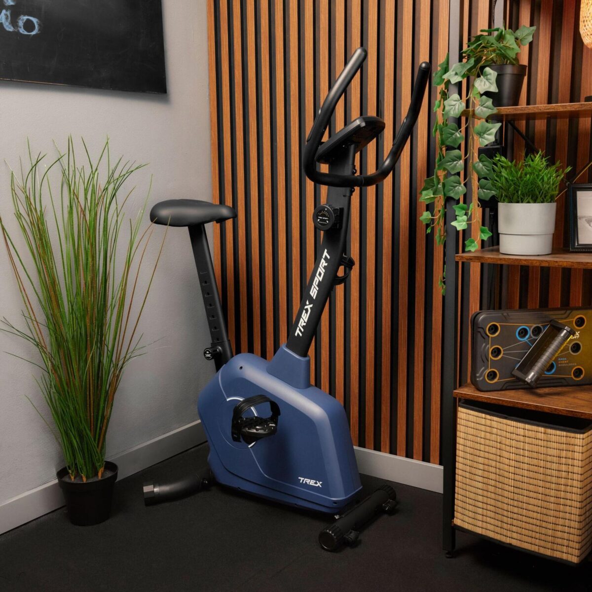 Велотренажер Trex Sport TX-380MB RIGON з магнітним механізмом, темно-синій - Зображення 7