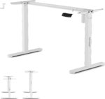 Регульована основа SENSE7 Desk білого кольору (без стільниці) - Зображення 2