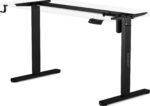 Регульована основа SENSE7 Desk чорного кольору (без стільниці)