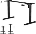 Регульована основа SENSE7 Desk чорного кольору (без стільниці) - Зображення 2