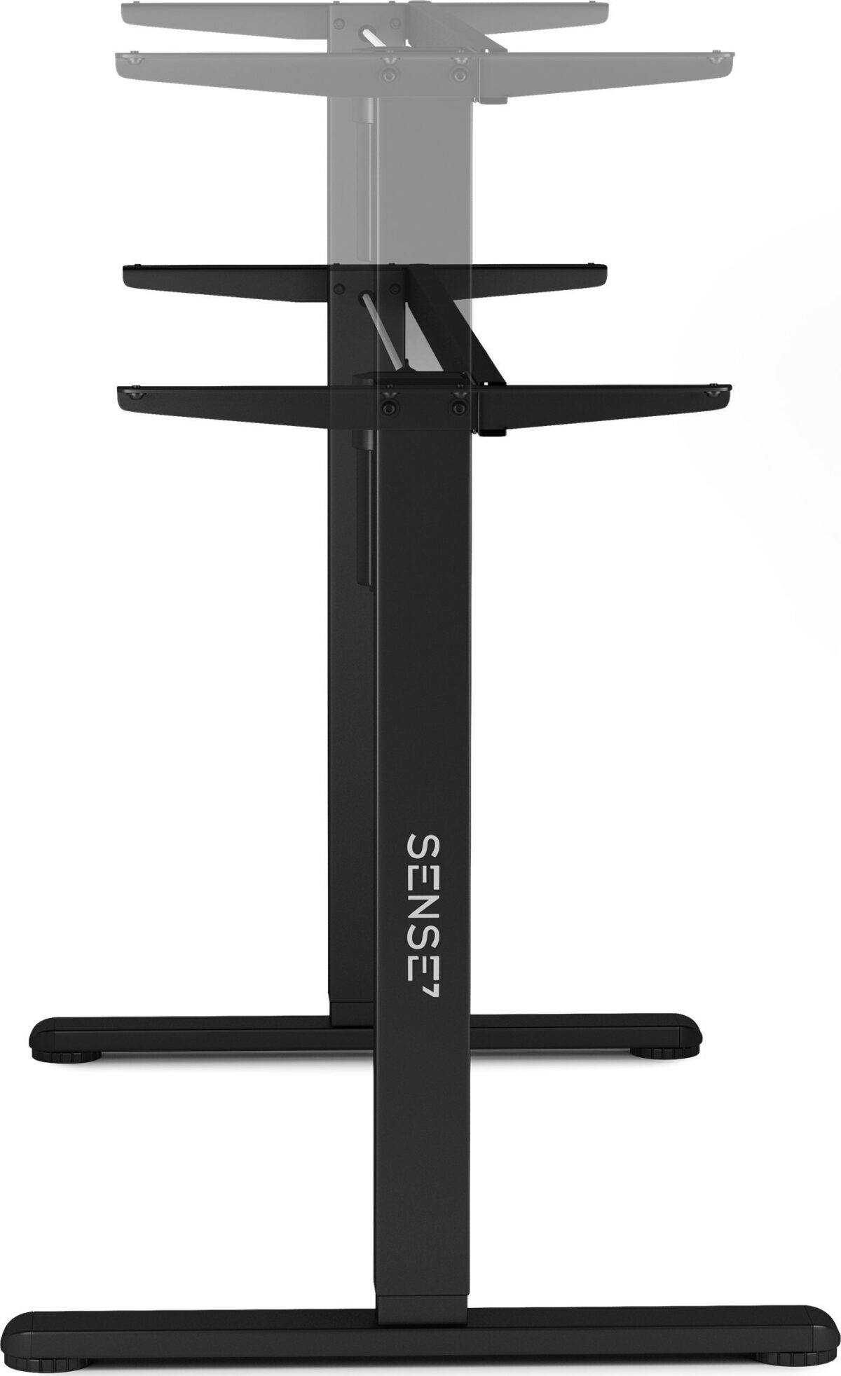 Регульована основа SENSE7 Desk чорного кольору (без стільниці) - Зображення 3