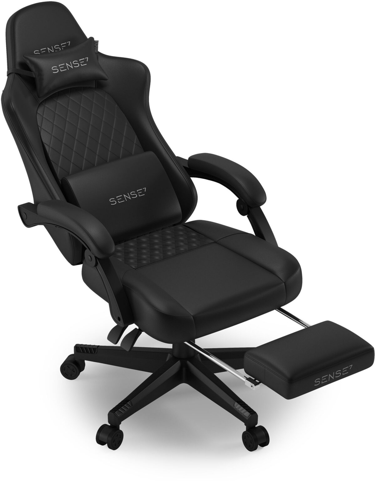 Крісло SENSE7 DEVON PU чорне - Зображення 7