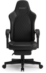 Крісло SENSE7 DEVON PU чорне - Зображення 2