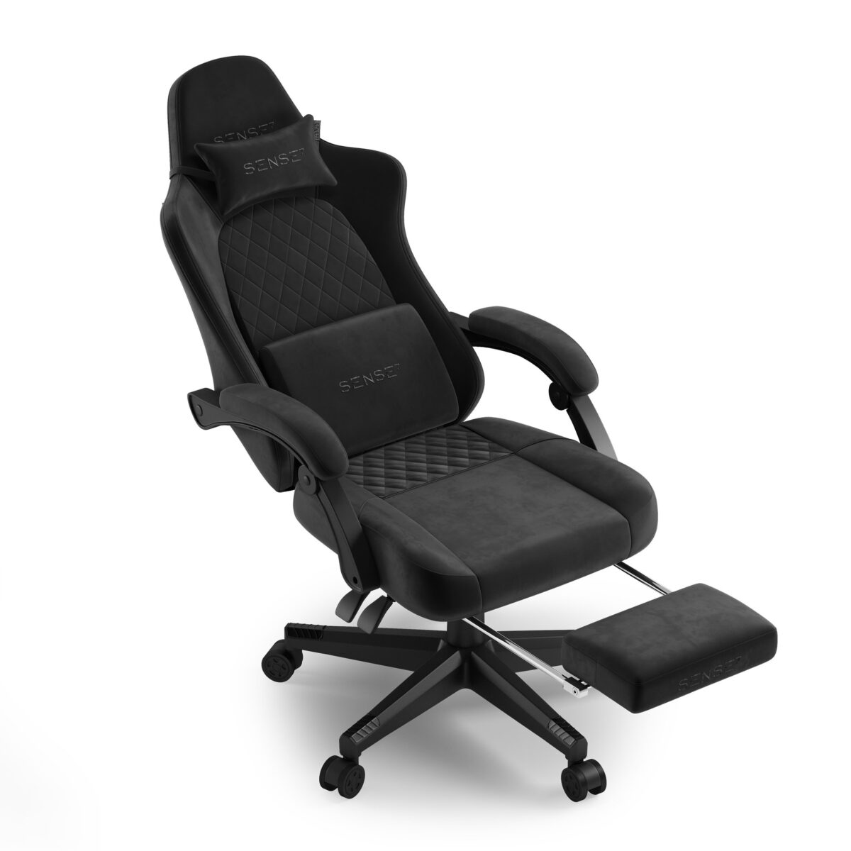 Крісло SENSE7 DEVON чорна алькантара - Зображення 7