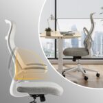 Офісний стілець SENSE7 Revo сірого кольору - Зображення 7