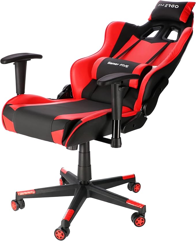 618-cV-SnaL._AC_SX679_ Ігрове крісло Gamer Five Pro Swivel Chair 400205 - Зображення 2
