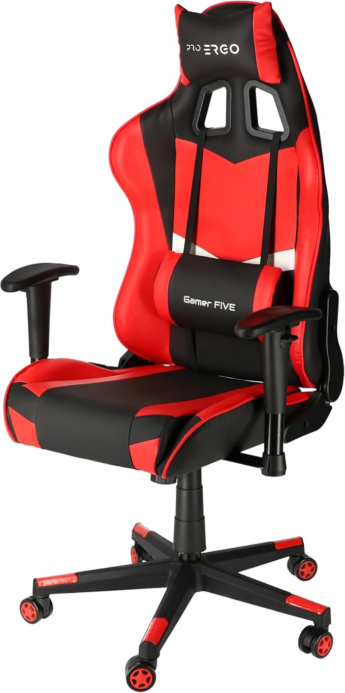61QDgimsHL._AC_SX679_ Ігрове крісло Gamer Five Pro Swivel Chair 400205 - Зображення 1