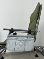 Багатофункціональна рибальська сумка для аксесуарів сіра - Зображення 3