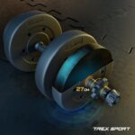 Pегульована бітумна гантель Trex Sport 1х20 кг TX-020SNO