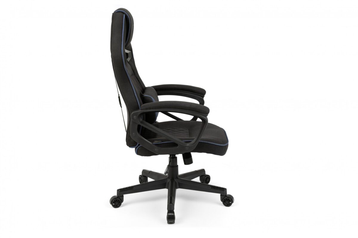 Ігрове крісло Sense7 Knight, чорно-синє тканина - Зображення 5