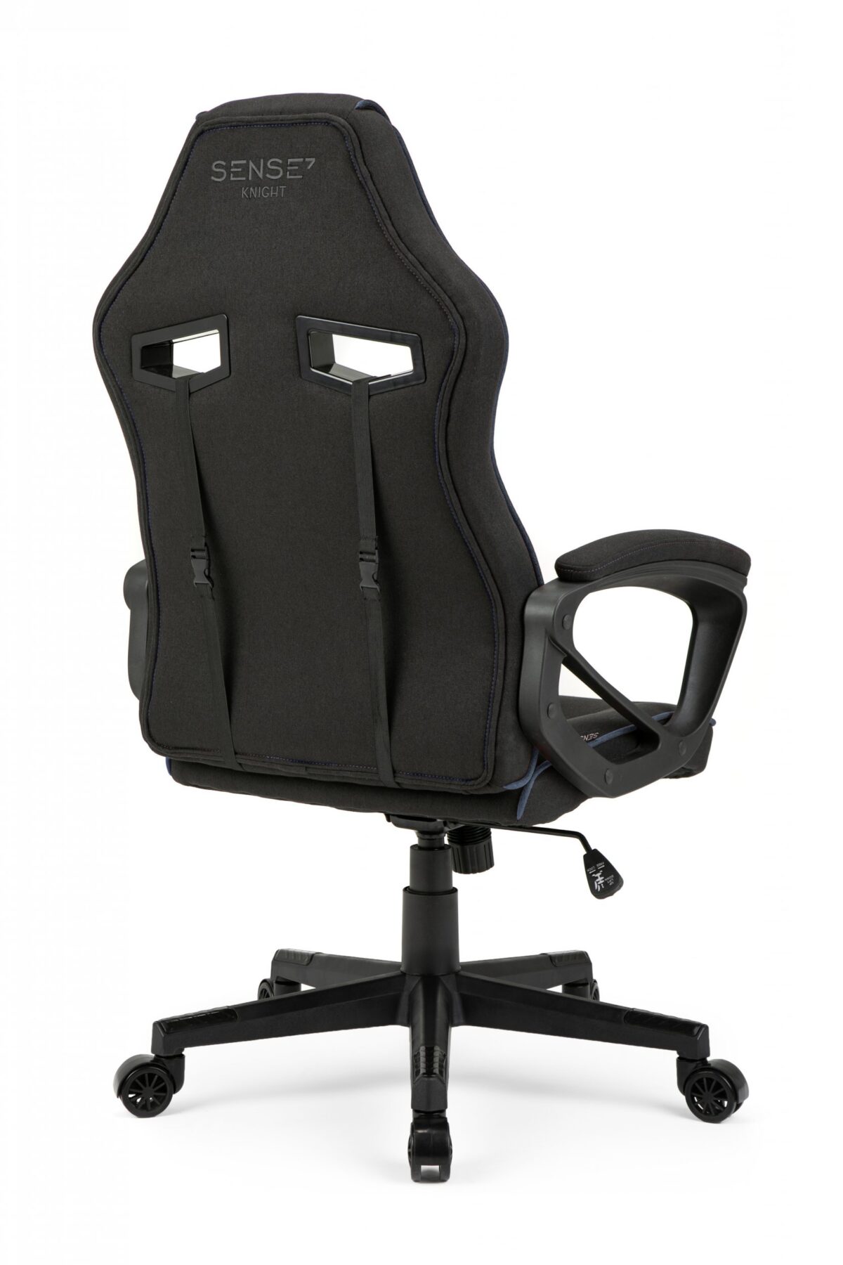 Ігрове крісло Sense7 Knight, чорно-синє тканина - Зображення 3