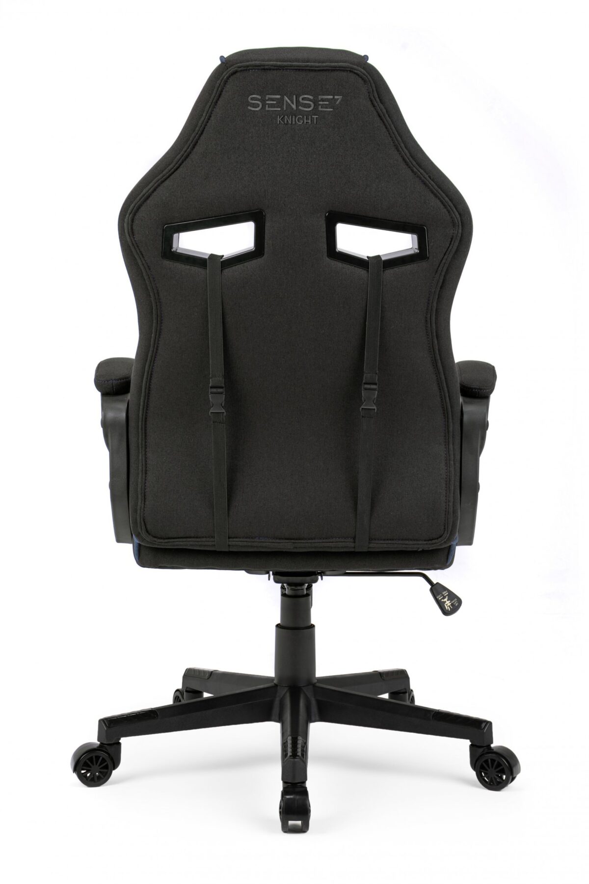 Ігрове крісло Sense7 Knight, чорно-синє тканина - Зображення 4
