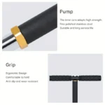 Ручний насос високого тиску DIDEEP чорний - Зображення 2