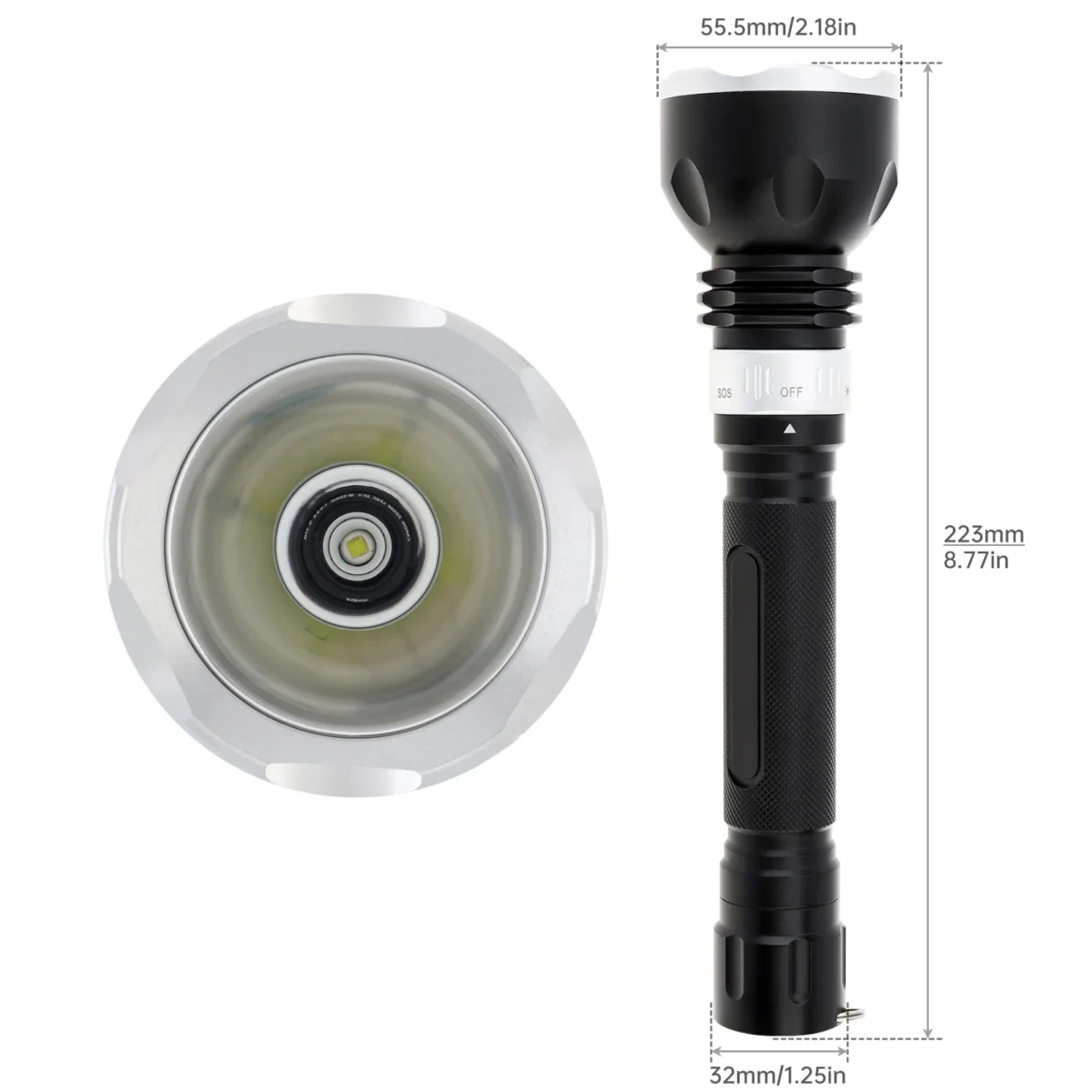 Ліхтарик для підводного плавання - Зображення 2