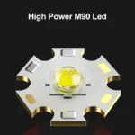 LED Ліхтарик SMILING SHARK M90 15 см для підводного плавання та охоти. - Зображення 2