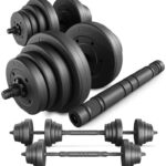 Набір регульованих бітумних гантелей Trex Sport 2х20 кг TX-020SNO