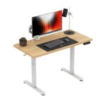 Електричний стіл Markadler Leader 6.9 120 x 60 x 118 см, білий+дуб