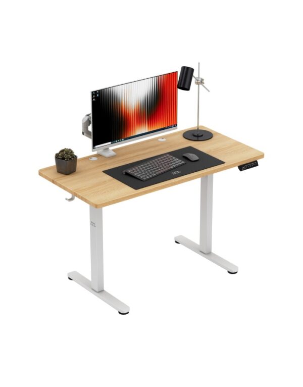 Електричний стіл Markadler Leader 6.9 120 x 60 x 118 см, білий+дуб