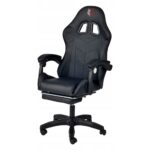 Геймерське крісло Ekspand FG02, чорнe екошкіра - Зображення 3