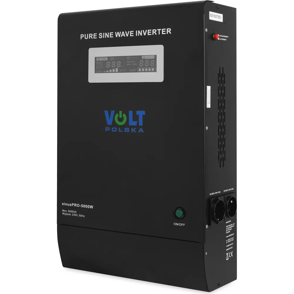 sinus-pro-5000w-2-1000x1000-1 ДБЖ Volt Polska SINUS PRO 5000 W 48/230V (3500/5000W) - Зображення 2