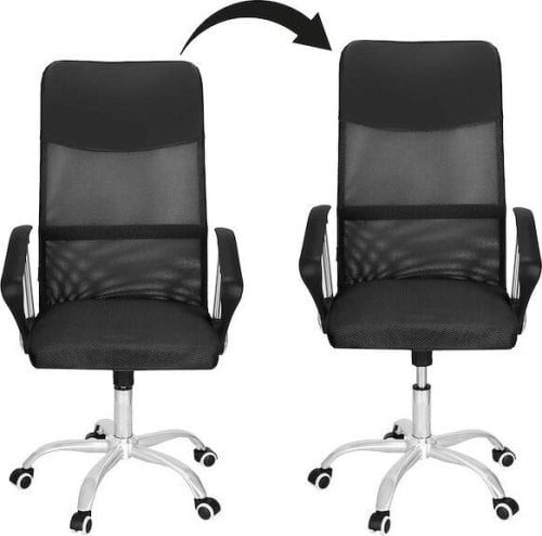 13741918_1_i500 Офісний обертовий стілець Springos HF0033 чорний - Зображення 3