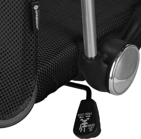 13741918_8_f Офісний обертовий стілець Springos HF0033 чорний - Зображення 10