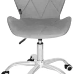 Oбертовий стілець Springos HF0018 Сірий оксамит