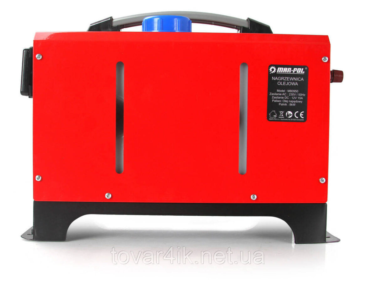 Автономний дизельний нагрівач Mar-Pol M80950 8 кВт 12V-220V з пультом - Зображення 9