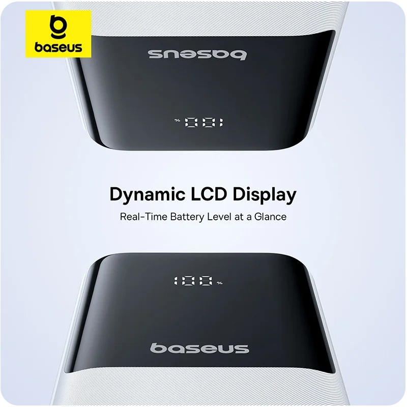 6754269959_w640_h640_6754269959 Повербанк Baseus Power Bank 20000mAh PD 22.5W (PPJP312) чорний - Зображення 4