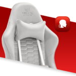 Геймерське крісло тканинне Hell's Chair HC-1000 Grey - Зображення 3