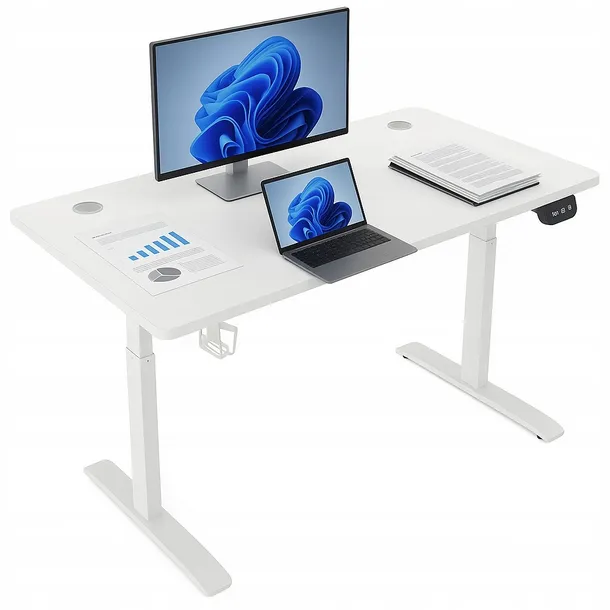 pdk31l.9f4896.l-1 Ігровий стіл електричний Ekspand BR01-120 білий - Зображення 1