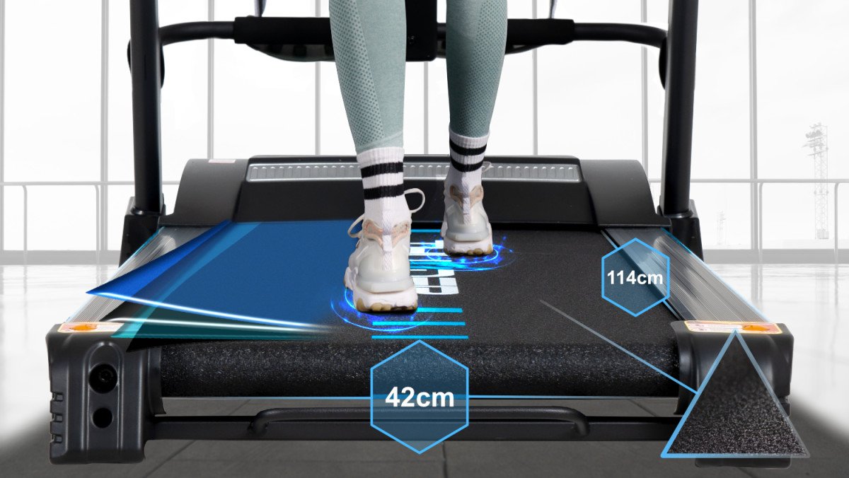 product_image_407429_348650 Бігова доріжка електрична THUNDER ICON-D-BLACK - Зображення 2