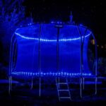 Батут THUNDER INSIDE ELITE з внутрішньою сіткою 10 футів 312 см чорно-блакитний - Зображення 2