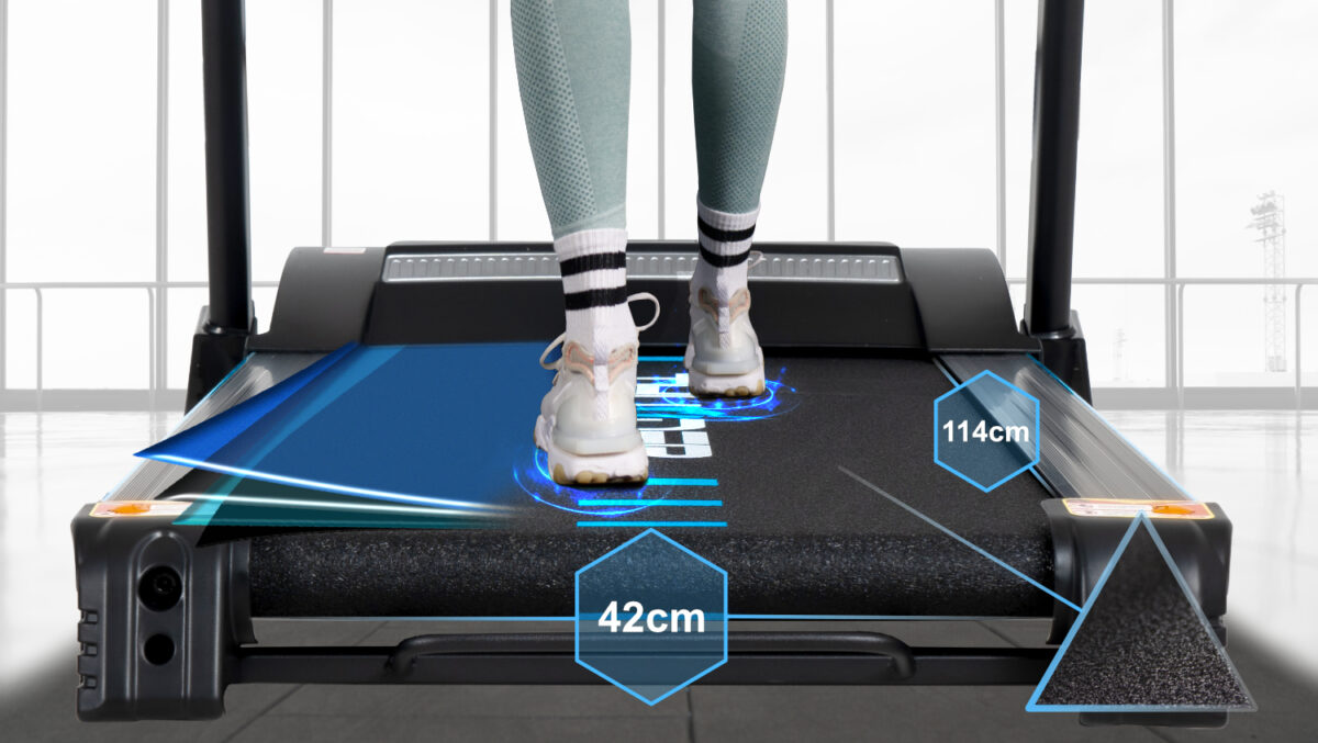 Бігова доріжка електрична THUNDER ICON-BLACK - Зображення 2