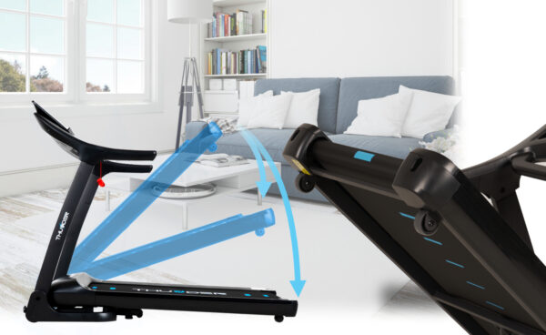 skladanie Бігова доріжка електрична THUNDER PHENOM-S-BLACK - Зображення 7