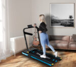 Бігова доріжка електрична THUNDER IMPACT-BLUE - Зображення 3