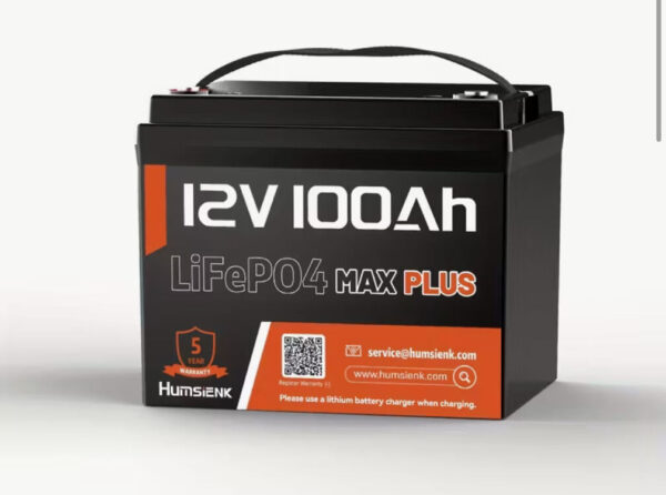 Акумулятор Humsienk 100Ah MAX LiFePO4 12V (HS12V100AH100)