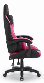 Геймерське крісло Hell's Chair Rainbow 2.0 Pink Black тканина - Зображення 2