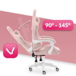 Геймерське крісло Hell's Chair Rainbow 2.0 Pink тканина - Зображення 5