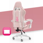 Геймерське крісло Hell's Chair Rainbow 2.0 Pink тканина - Зображення 7